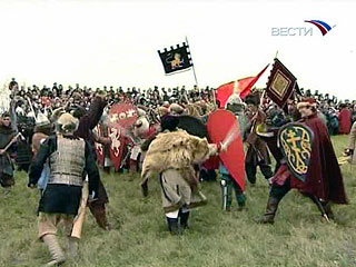 В минувшие выходные на Куликовом поле вновь сошлись татаро-монголы и русские войска
